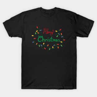 Merry Christmas Lights T-Shirt
