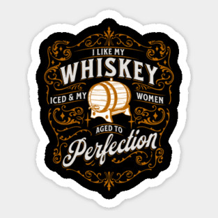 Whsieky Iced version 2 Sticker