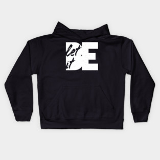 Let It Be White Kids Hoodie