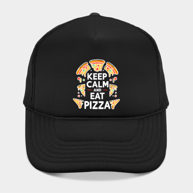 Keep Calm and Eat Pizza by Frank Ring