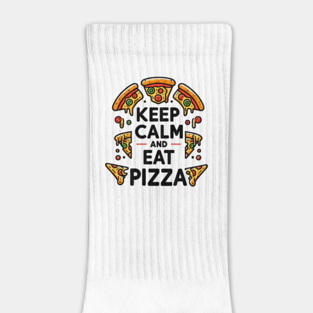 Keep Calm and Eat Pizza by Frank Ring