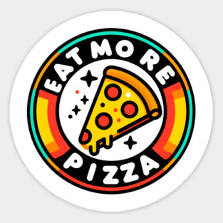 Eat More Pizza Magnet
