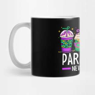 Mardi Gras New Orleans Louisiana Pardi Gras Mug