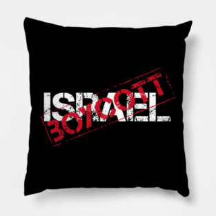 Boycott Israel 3 Pillow