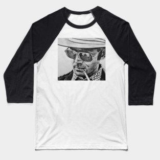 Hunter S Thompson Baseball T-Shirt