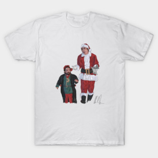 Seinfeld: Cosmo Claus & Mickey the Elf T-Shirt