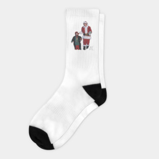 Seinfeld: Cosmo Claus & Mickey the Elf Socks