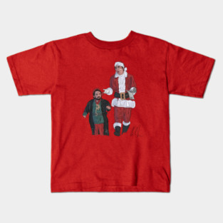 Seinfeld: Cosmo Claus & Mickey the Elf Kids T-Shirt