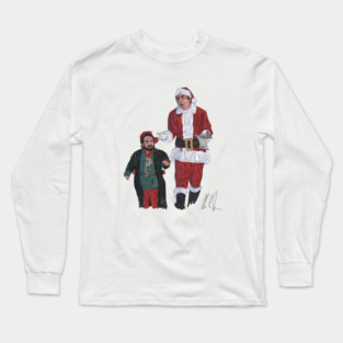 Seinfeld: Cosmo Claus & Mickey the Elf Long Sleeve T-Shirt