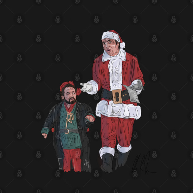 Seinfeld: Cosmo Claus & Mickey the Elf by 51Deesigns