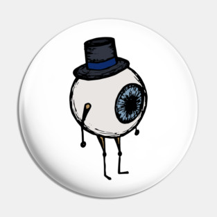 Dapper Eyeball Pin
