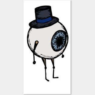 Dapper Eyeball Posters and Art