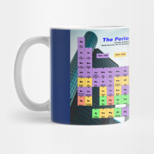 Periodic Table of Motown Mug