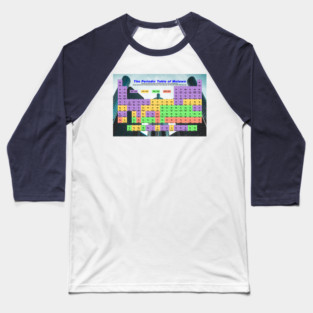 Periodic Table of Motown Baseball T-Shirt