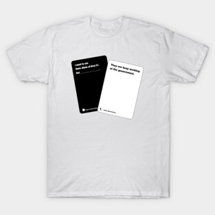 Area 51: Card Against Aliens T-Shirt
