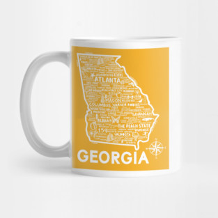 Georgia Map Mug