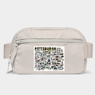 Pittsburgh Map Bag