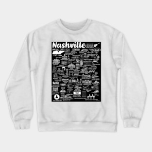 Nashville Tennessee Crewneck Sweatshirt