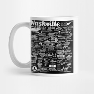 Nashville Tennessee Mug