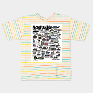 Nashville Tennessee Kids T-Shirt