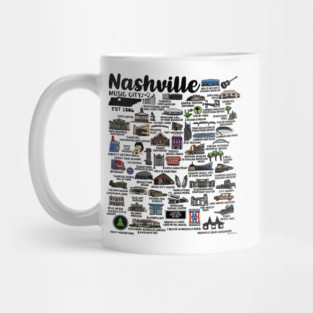 Nashville Tennessee Mug