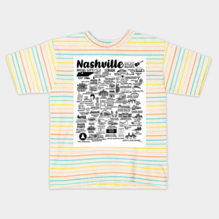 Nashville Tennessee Kids T-Shirt