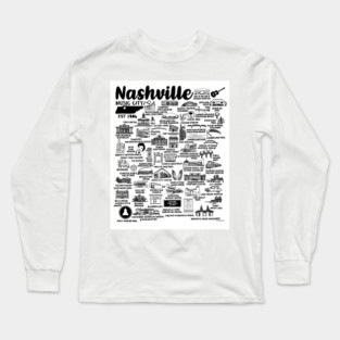 Nashville Tennessee Long Sleeve T-Shirt