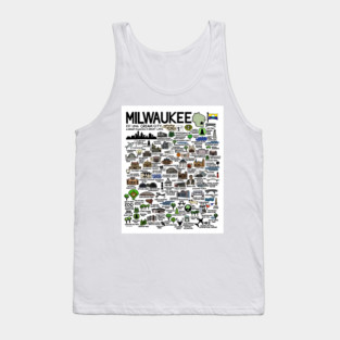 Milwaukee Map Tank Top