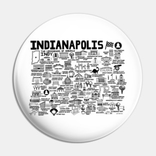 Indianapolis Indiana Pin