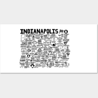 Indianapolis Indiana Posters and Art