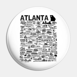 Atlanta Map Pin