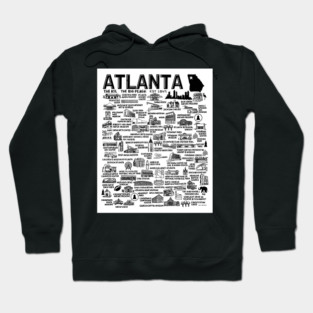 Atlanta Map Hoodie