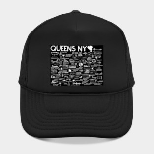 Queens NY Map Hat