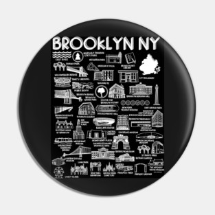 Brooklyn NY Map Pin