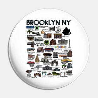 Brooklyn NY Map Pin