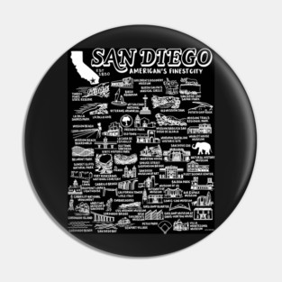 San Diego Map Pin