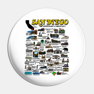 San Diego Map Pin