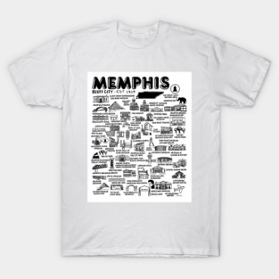 Memphis Map T-Shirt
