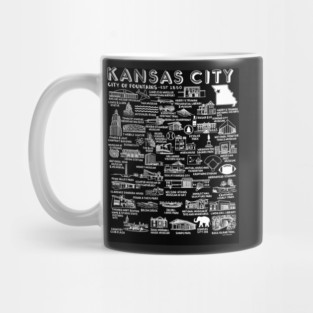 Kansas City Map Mug