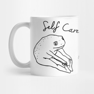 Self Care Frog Mug