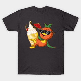 Little Orange Bird T-Shirt