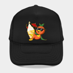 Little Orange Bird Hat