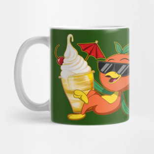 Little Orange Bird Mug