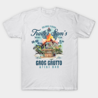 Orlando Trader Sam's Grog Grotto and Tiki Bar 2 Polynesian Resort T-Shirt