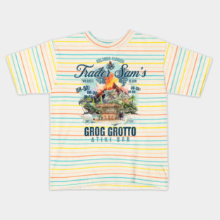Orlando Trader Sam's Grog Grotto and Tiki Bar 2 Polynesian Resort Kids T-Shirt