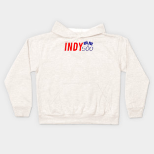 Indy 500 graphic design Kids Hoodie