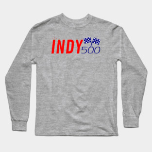 Indy 500 graphic design Long Sleeve T-Shirt
