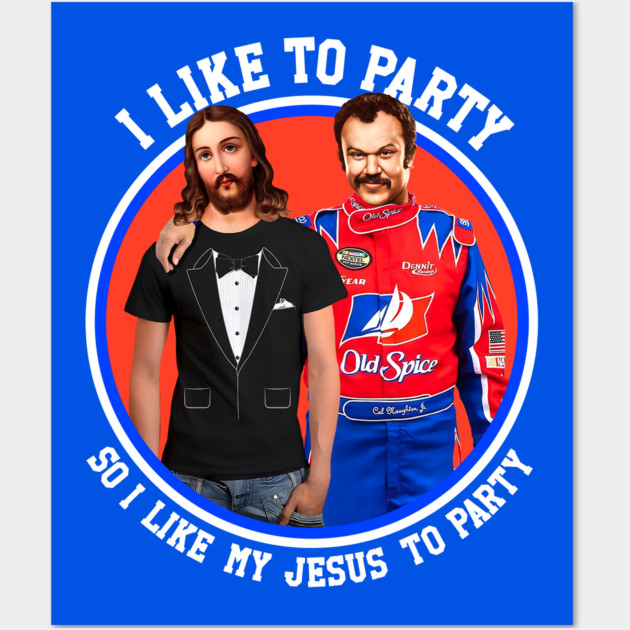 Will Ferrell Tuxedo Shirt Talladega Nights Front Back Ricky Bobby