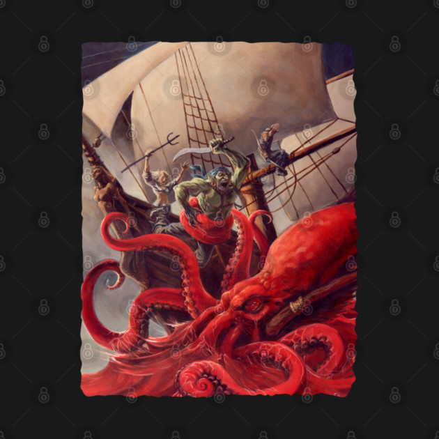 Scarred Lands Cover Art: Blood Sea: The Crimson Abyss by TheOnyxPath