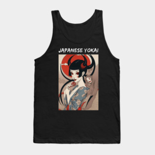 Japanese Yokai Tank Top